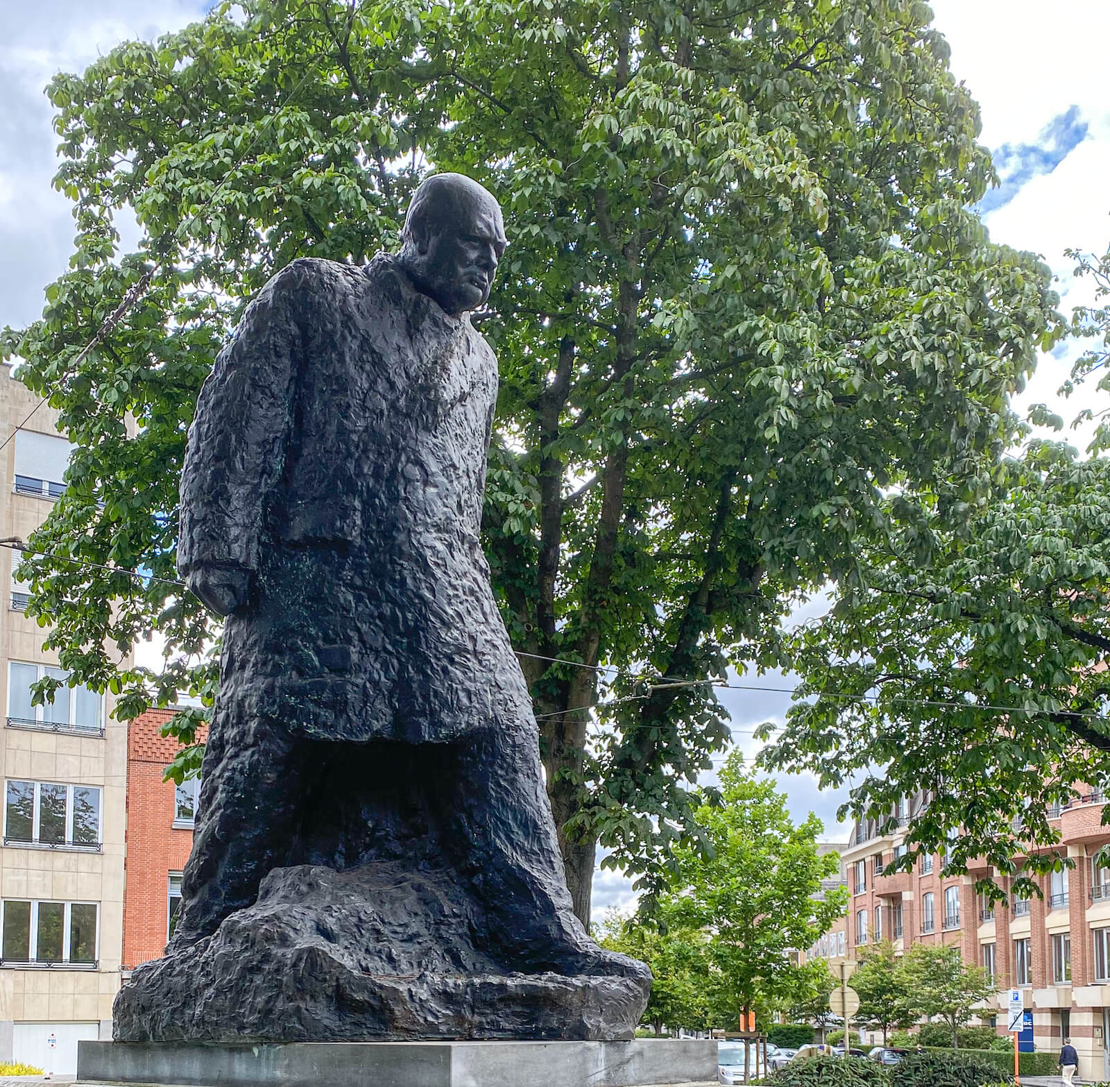 statue de churchill