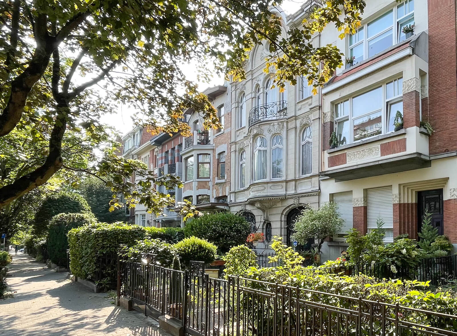 façades boulevard van Haelen