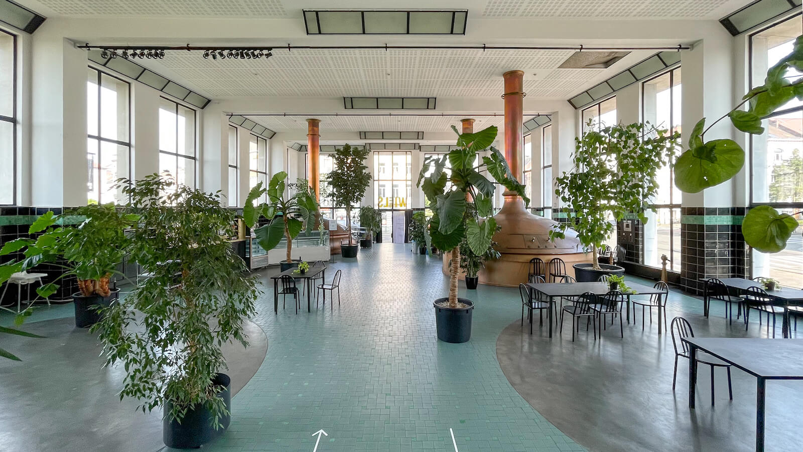 Rez-de-chaussée du centre d'art Wiels